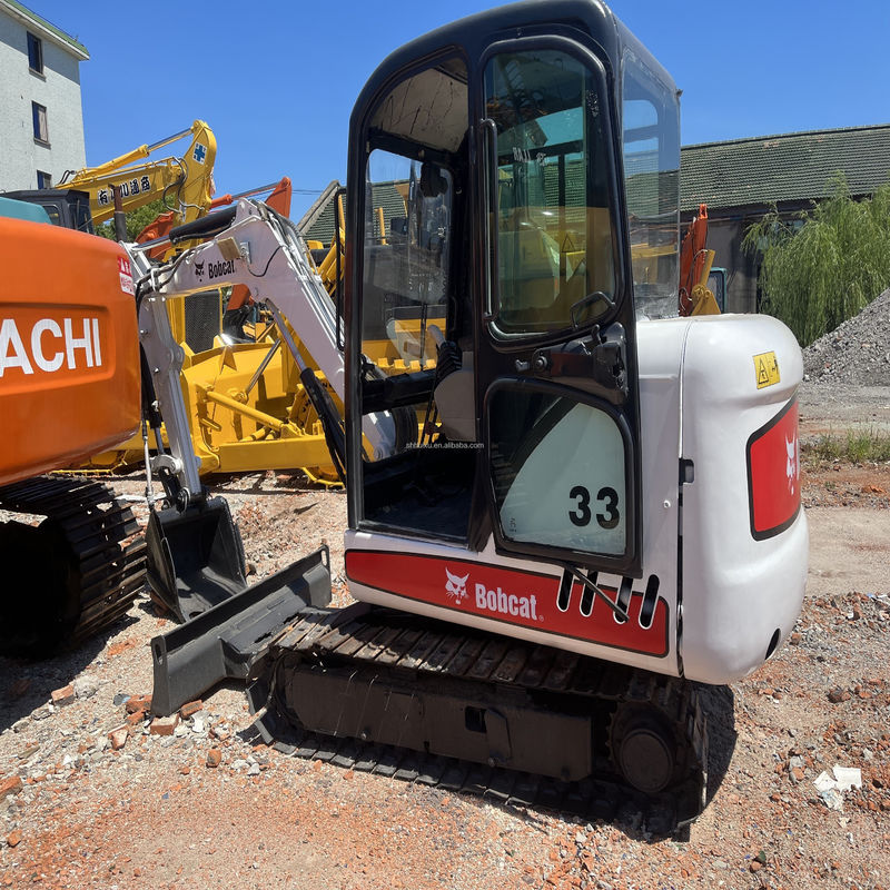 Kullanılmış Mini Kazıcı Bobcat 331 Küçük Kullanılmış Post Çukur Kazıcılar İkinci El Kazıcılar
