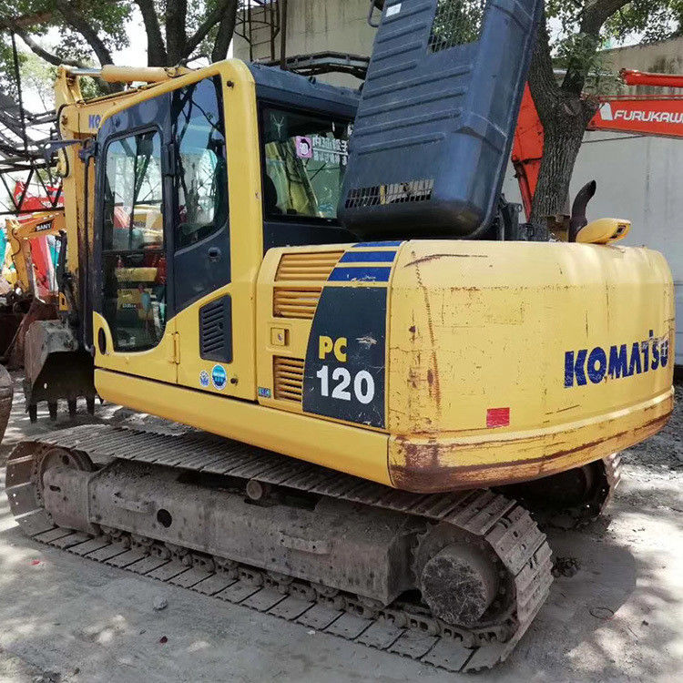 kullanılmış komatsu pc120 5 kazıcı / ikinci el Japonya motoru PC 120 Komatsu Excavator