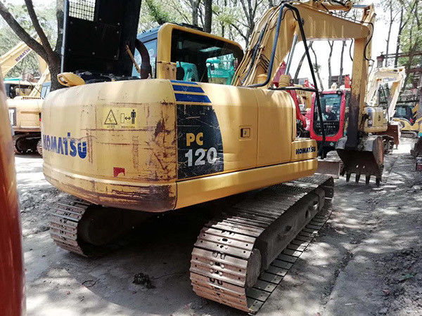 kullanılmış komatsu pc120 5 kazıcı / ikinci el Japonya motoru PC 120 Komatsu Excavator