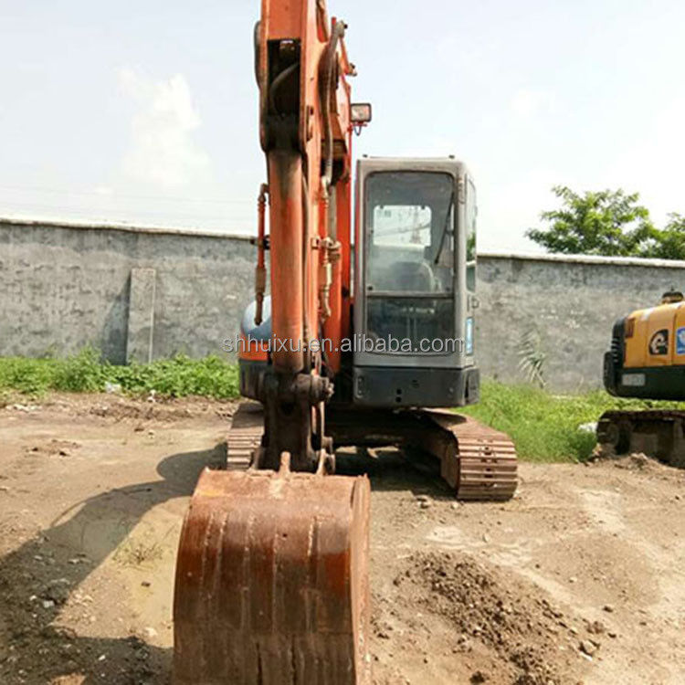 Hitachi stokta Satın Alın Yüksek kaliteli kullanılmış Hitachi ZX55 Mini kazık makinesi kullanılmış Japonya Hitachi kazık makinesi ZX55 satılıyor