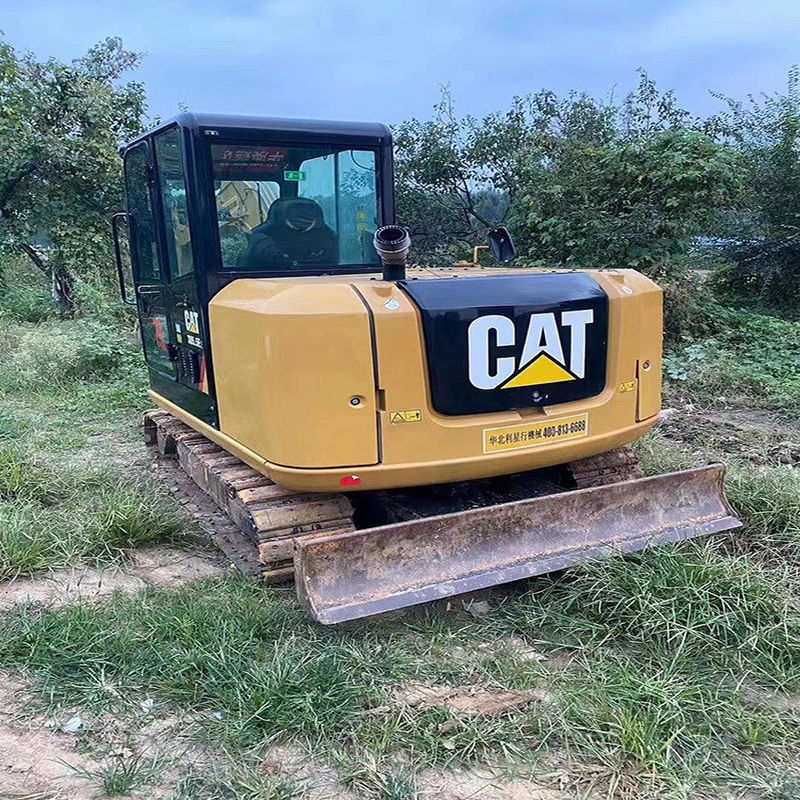 Mini kazma makinesi iyi durumda ikinci el 5.5 tonluk kazıcı Mini CAT 305.5 sürünen kazıcı
