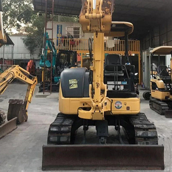 İyi bakımlı kullanılmış mini komatsu pc40 ekskavatörü açık kabin pc 40 4 tonluk küçük kazıcı satılıyor pc40mr