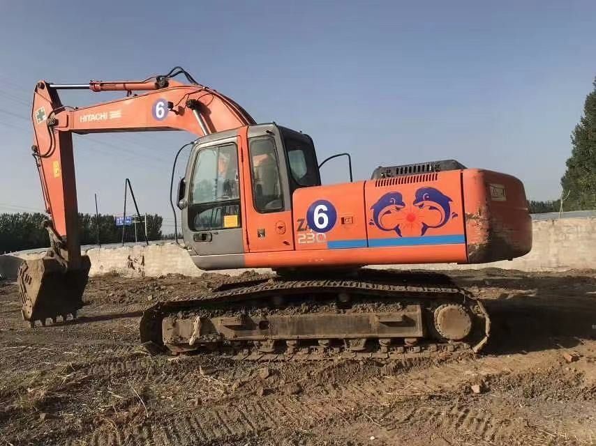 Hitachi sıcak satış Orijinal Yapılmış Kullanılmış Hitachi 230 İyi Durumda Kazıcı Zx230 İkinci el makine