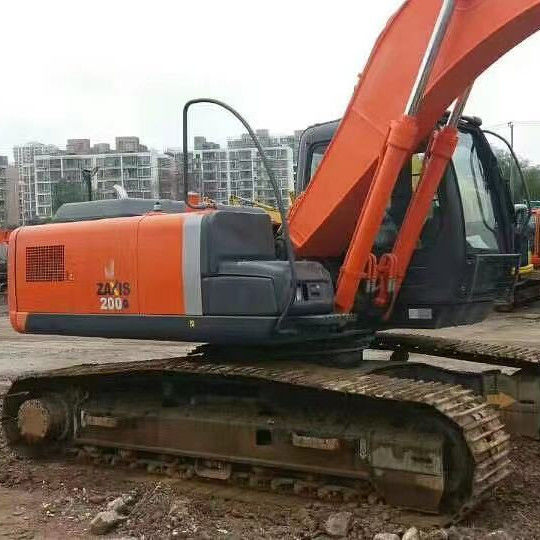 20 TON kullanılmış Hitachi ZAXIS 200 backhoe yükleyici kazıcı madencilik ağır ekipman kazıcı torbacı ZX200 İyi durumda Son Fiyat Exc