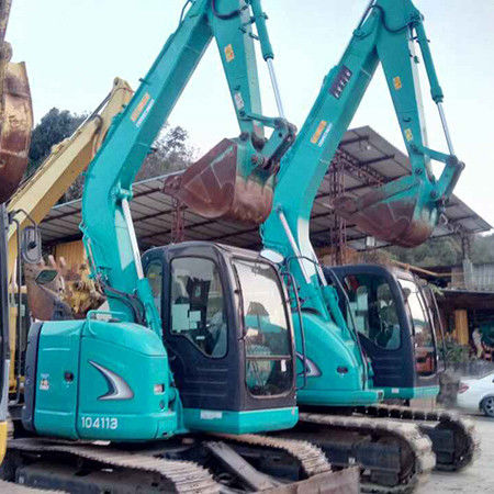 Kobelco SK200 Kullanılmış sürünen kazma makinesi iyi durumda Kobelco70 uygun fiyat satılık/eski el Japon motoru SK70 Kobelco 70
