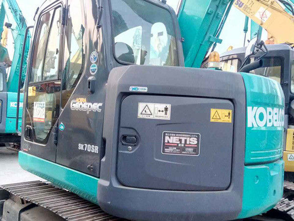 Kobelco SK200 Kullanılmış sürünen kazma makinesi iyi durumda Kobelco70 uygun fiyat satılık/eski el Japon motoru SK70 Kobelco 70