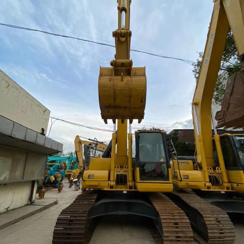 Kullanılmış komatsu pc200-7 pc200-7 sürünen ekskavatör 20 tonluk ekskavatör stokta satılıyor