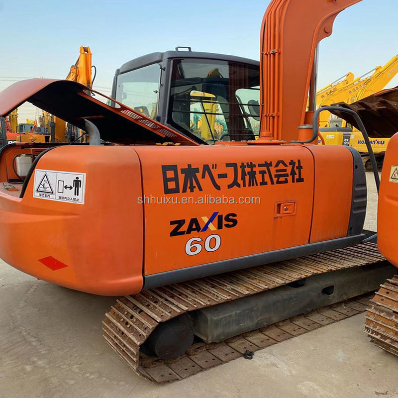 Hitachi sıcak satış Hitachi 60 mini ekskavatörü satılıyor ikinci el makine küçük kazıcı iyi durumda
