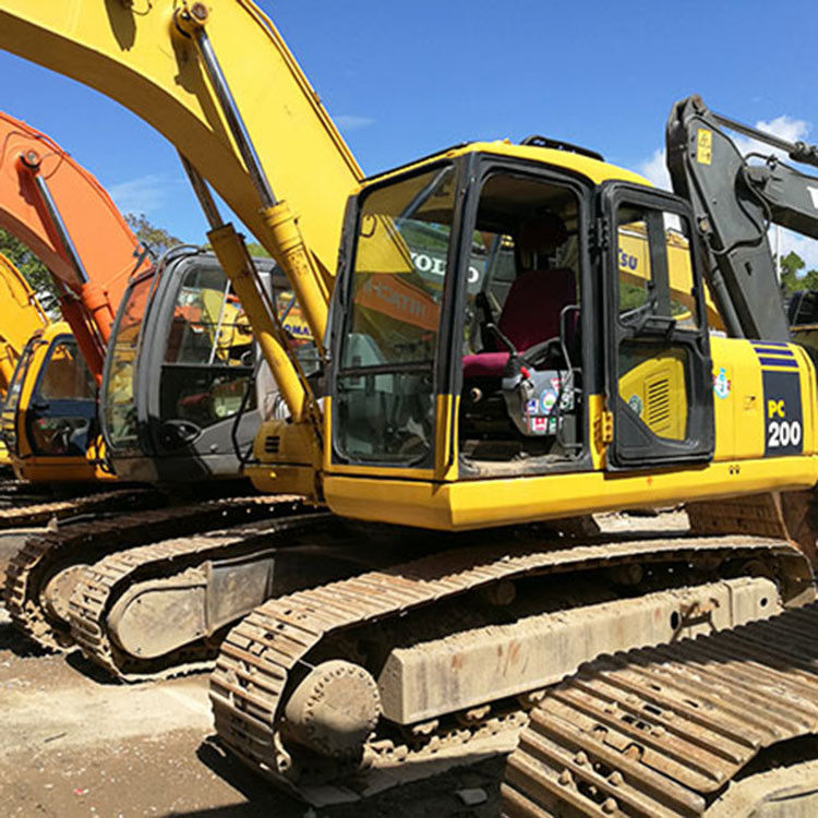 Kullanılmış Komatsu PC 200-8 sürünen kazıcı/ Orijinal Komatsu Excavator PC 200, Ucuz Komatsu PC200