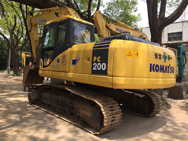 Kullanılmış Komatsu PC 200-8 sürünen kazıcı/ Orijinal Komatsu Excavator PC 200, Ucuz Komatsu PC200