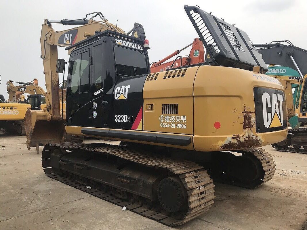 Satılık CAT323 kullanılmış kazık makinesi iyi durumda,iyi fiyat kullanılmış kazık makinesi