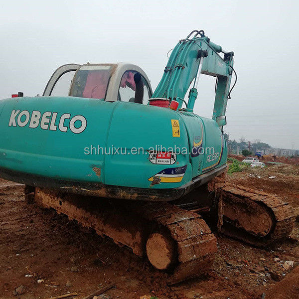 Kobelco SK200 İyi kalite ikinci el sürünen kazıcı Kobelco SK200-5 satılık kullanılmış kazma makinesi
