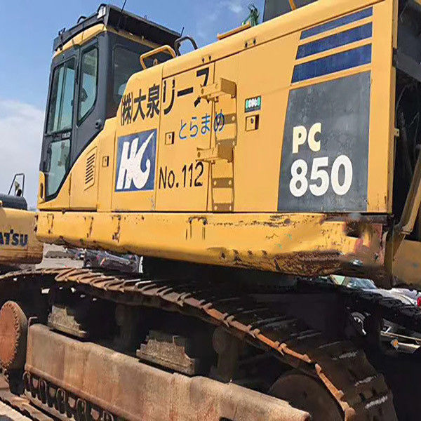 kullanılan kazıcı komatsu PC850 kazıcı değişikliği kaya kolu kırma çekici Komatsu kazıcı