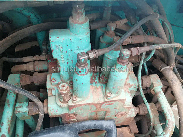 Kobelco SK200 İyi kalite ikinci el sürünen kazıcı Kobelco SK200-5 satılık kullanılmış kazma makinesi