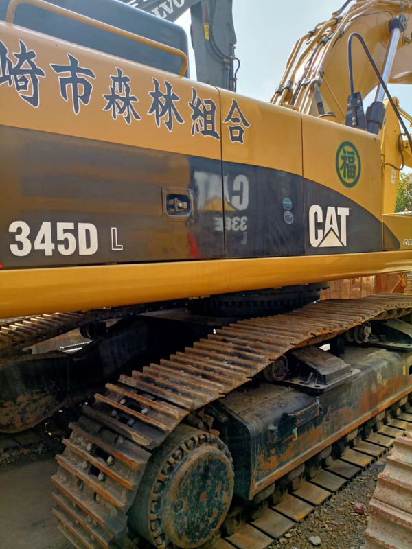 Kullanılmış Crawler Excavator iyi çalışan kedi excavator fiyat makineleriJaponya kullanılmış cat345,Yapon markası kullanılmış CAT345