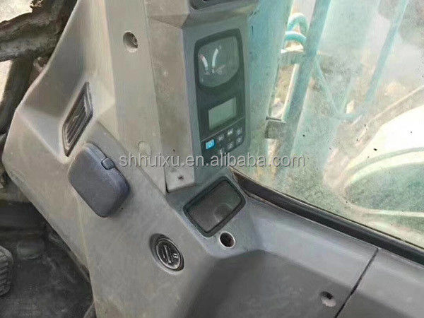 Kobelco SK200 Kullanılmış kaliteli kazma makinesi ikinci el sürünen ekskavatör Kobelco SK200-6