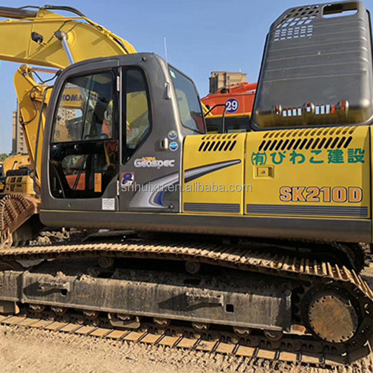 Kobelco SK200 En çok satan iyi kalite kullanılmış kazma makinesi ikinci el sürünen kazıcı Kobelco SK210