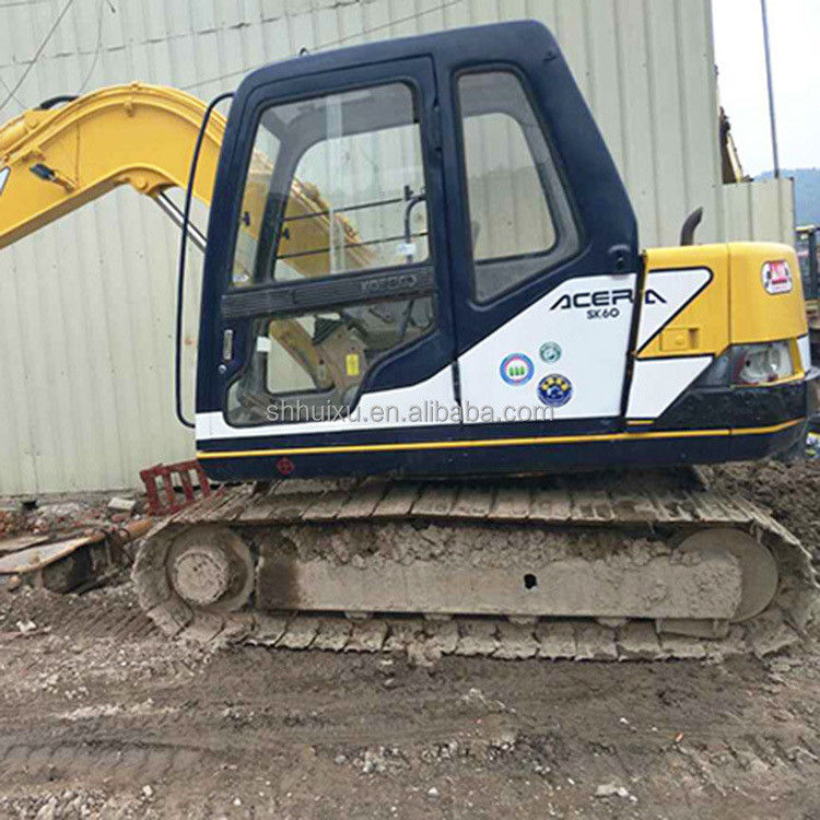 Kullanılmış hidrolik sürünen kazıcı Kobelco60-3, mini ikinci el yüksek kaliteli kazıcı KOBELCO60-3 ucuz fiyat