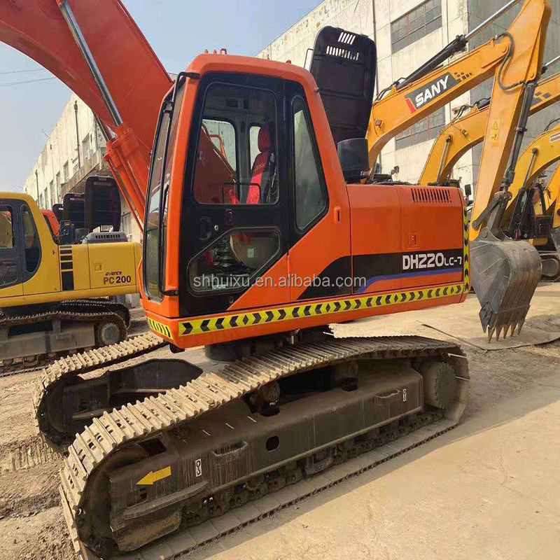 Doosan sıcak satış kullanılmış kazıcı doosan 220/ DOOSAN220 Kore kökenli/ Kullanılmış kazma makinesi en çok satan iyi fiyat
