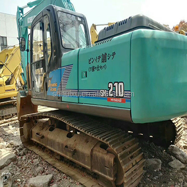 Kobelco SK200 En çok satan ikinci el sürünen kazıcı Kobelco SK210-6/İşe yarar iyi kaliteli kazma makinesi Kobelco SK210-6 satılık