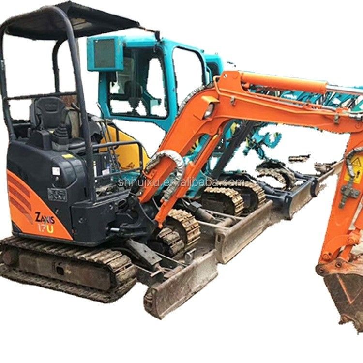 Hitachi sıcak satış İkinci el Küçük Crawler Kazı makinesi iyi durumda HITACHI 17 kullanılmış mini kazıcı