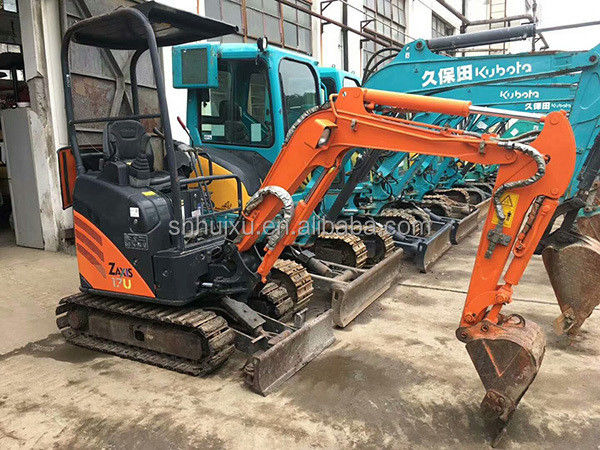 Hitachi sıcak satış İkinci el Küçük Crawler Kazı makinesi iyi durumda HITACHI 17 kullanılmış mini kazıcı