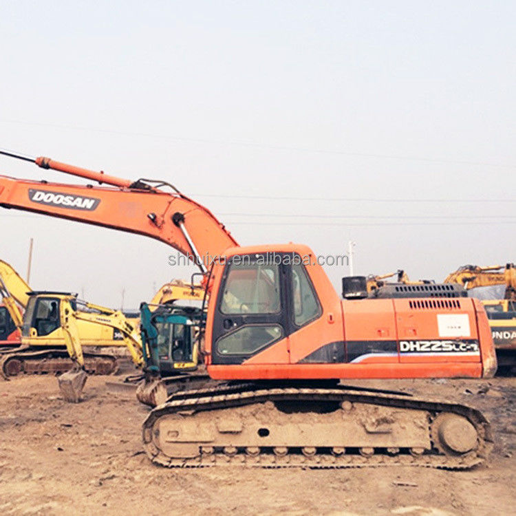 Doosan sıcak satış En çok satan kullanılmış Doosan DH225lc-7 sürünen kazıcı/ DoOSAN225-7 Kore kökenli/ Kullanılmış kazma makinesi