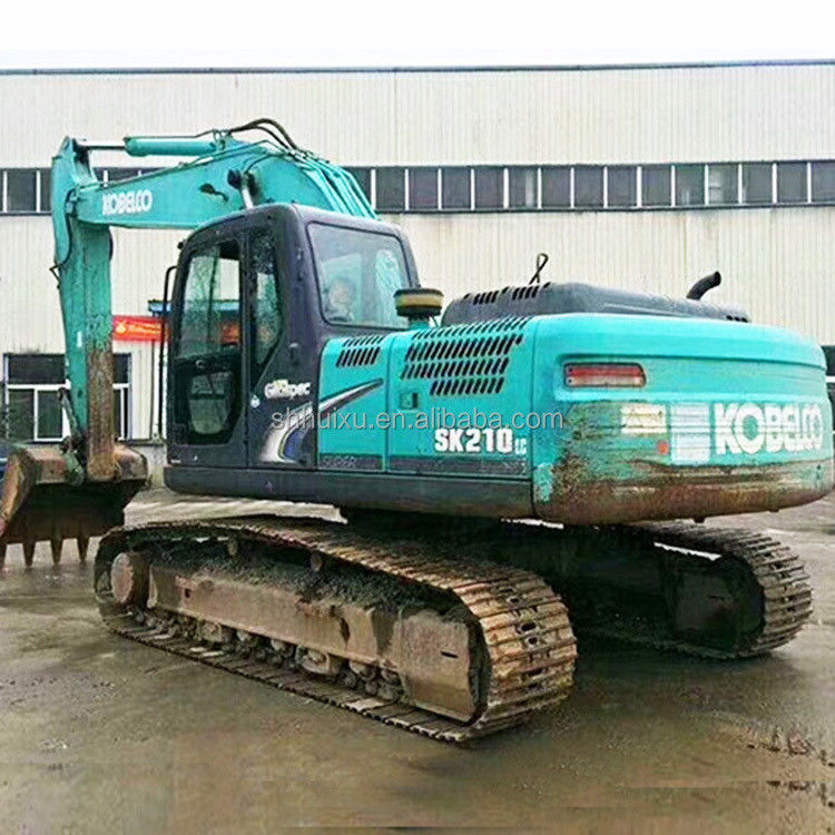 Kobelco SK200 En çok satan ikinci el sürünen kazma makinesi Kobelco SK210-8İyi kaliteli kullanılmış kazma makinesi satılıyor