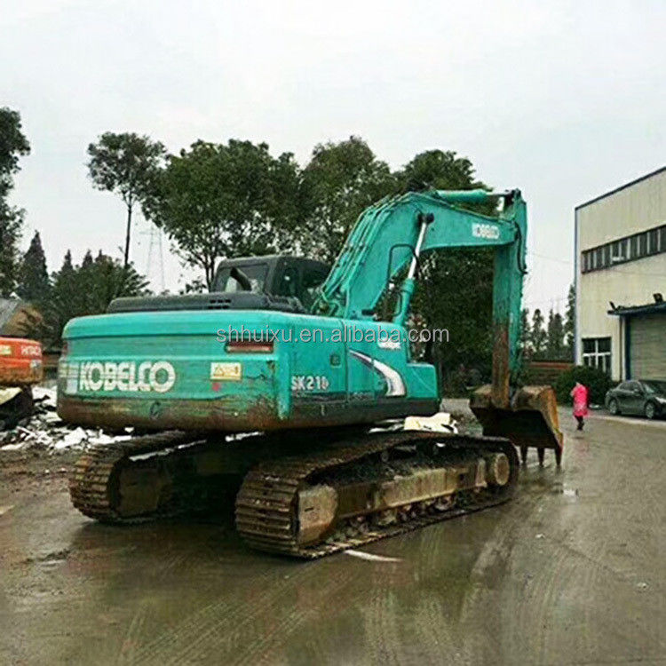 Kobelco SK200 En çok satan ikinci el sürünen kazma makinesi Kobelco SK210-8İyi kaliteli kullanılmış kazma makinesi satılıyor