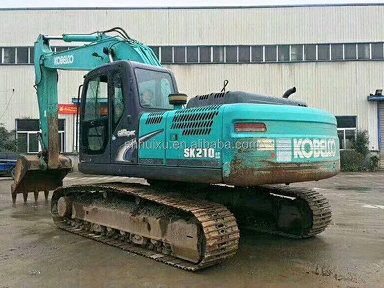 Kobelco SK200 En çok satan ikinci el sürünen kazma makinesi Kobelco SK210-8İyi kaliteli kullanılmış kazma makinesi satılıyor