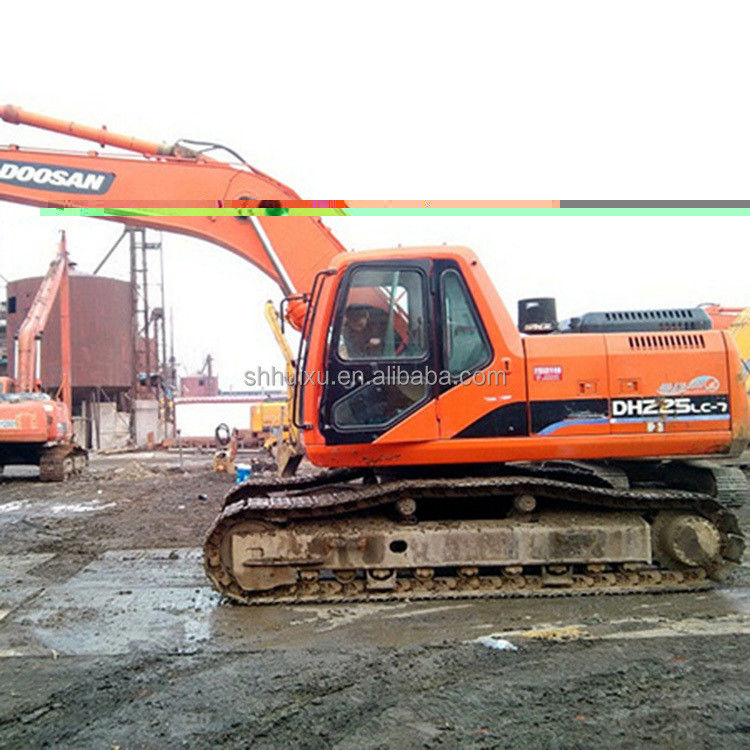 Doosan sıcak satış En çok satan kullanılmış Doosan DH225lc-7 sürünen kazıcı/ DoOSAN225-7 Kore kökenli/ Kullanılmış kazma makinesi