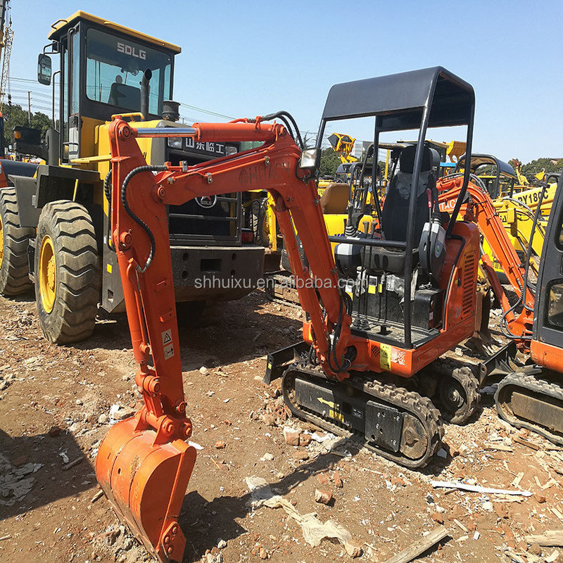 Hitachi stokta Kullanılmış mini kazıcı Japon HITACHI 20-2 satılıyor/İlk el Küçük sürünen kazıcı iyi durumda HITACHI 20-2