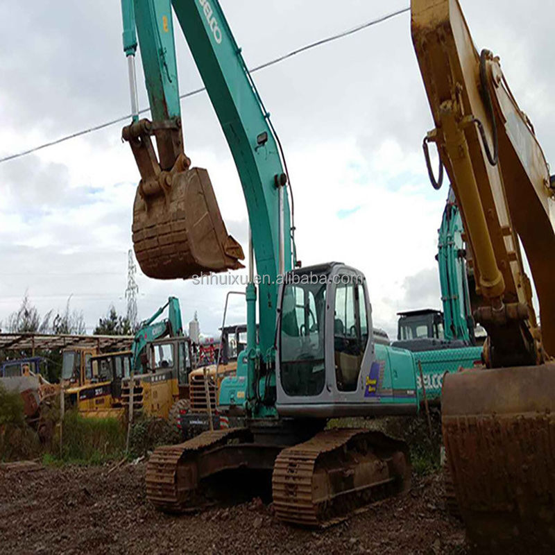 Kobelco SK200 Mükemmel kalite ikinci el sürünen kazıcı Kobelco SK230-6e/Kullanılmış kazma makinesi Kobelco SK230-6e ucuz fiyat