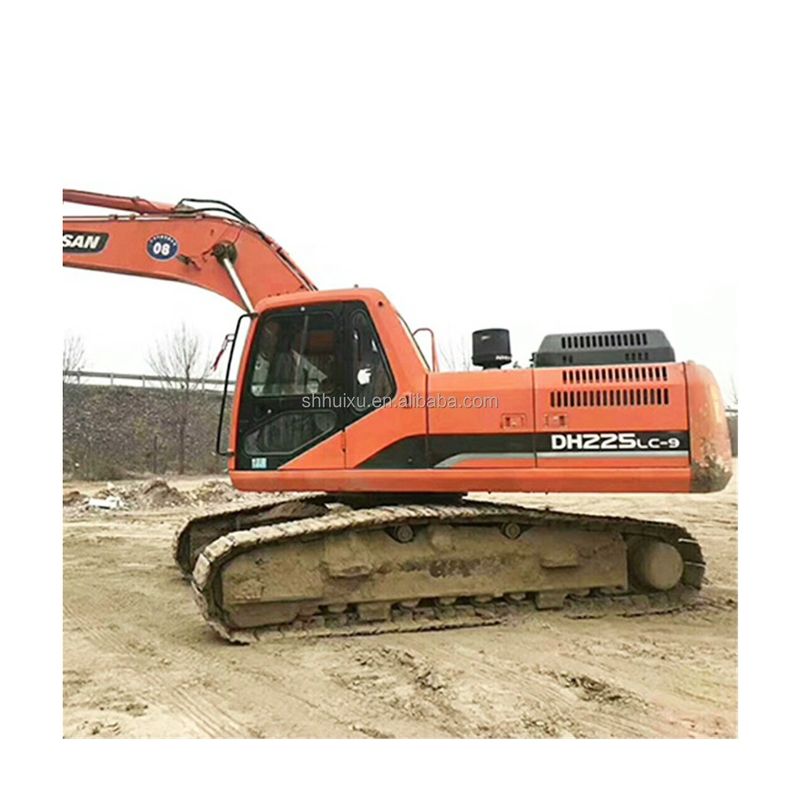 Doosan sıcak satış doosan dh225 kazıcı kullanılmış sürünen dh225lc-9/kullanılmış kazma makinesi en çok satan iyi fiyat
