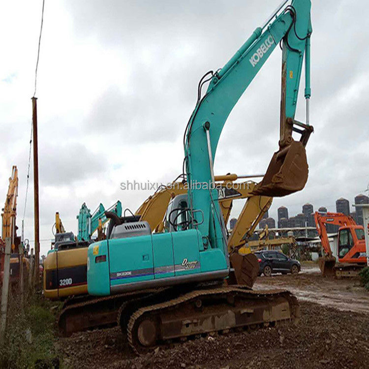 Kobelco SK200 Mükemmel kalite ikinci el sürünen kazıcı Kobelco SK230-6e/Kullanılmış kazma makinesi Kobelco SK230-6e ucuz fiyat
