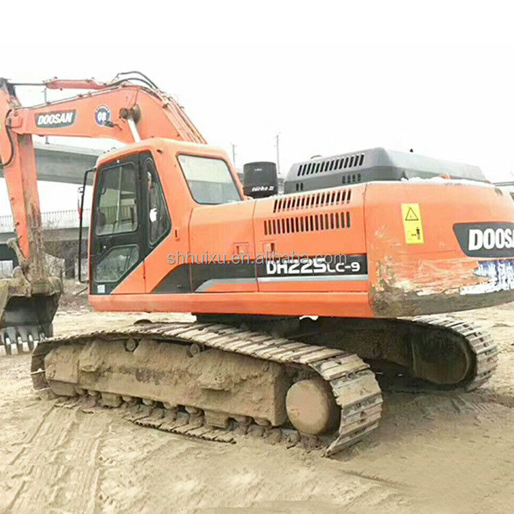 Doosan sıcak satış doosan dh225 kazıcı kullanılmış sürünen dh225lc-9/kullanılmış kazma makinesi en çok satan iyi fiyat