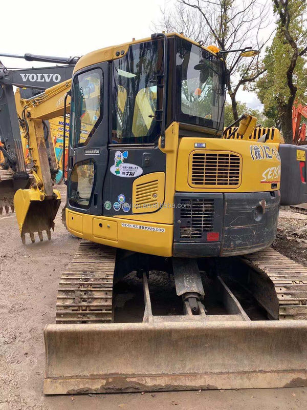 Kullanılmış Komatsu PC78 kazıcı / ikinci el kazıcı komatsu PC78 mini sürünen kazıcı iyi kaliteli Komatsu kazıcı