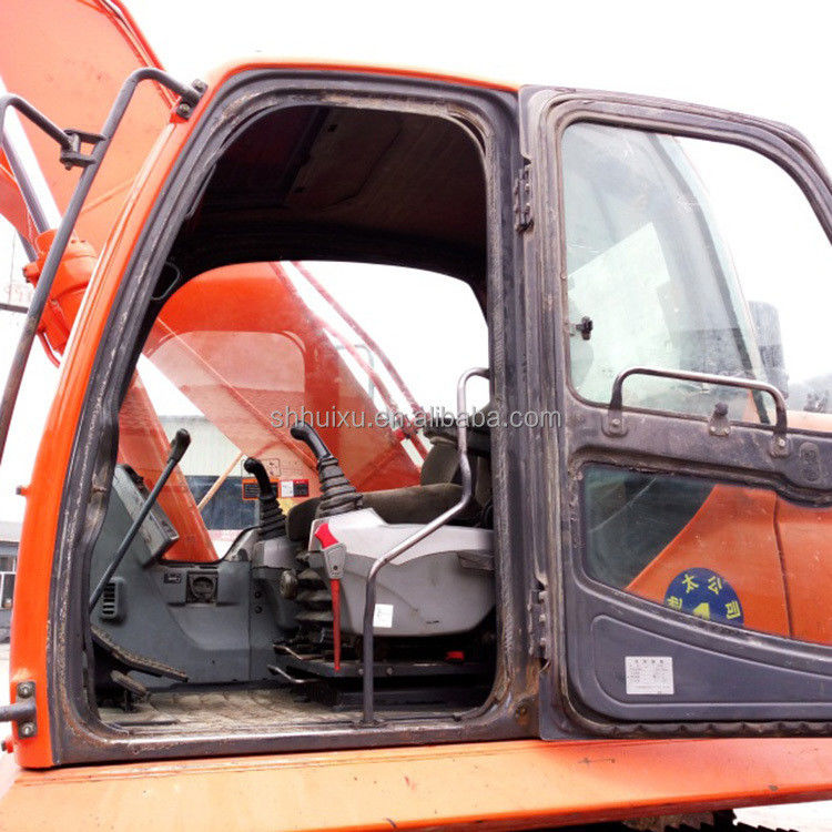 Doosan sıcak satış Mükemmel kalite İkinci el hidrolik sürünen kazıcı DOOSAN DX260 Kore kökenli/İsmarlanmış kazma makinesi en çok satan iyi fiyat