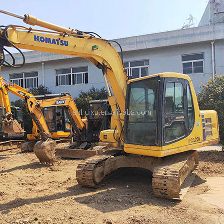 Komatsu İyi kalite Kullanılmış komatsu PC100 kazıcı ikinci el kazma makinesi satılıyor Komatsu kazıcı
