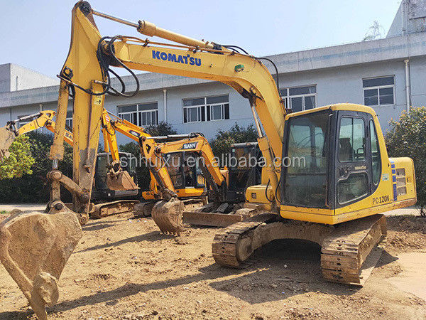 Komatsu İyi kalite Kullanılmış komatsu PC100 kazıcı ikinci el kazma makinesi satılıyor Komatsu kazıcı