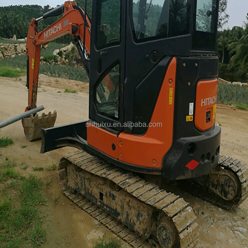 Hitachi stokta Kullanılmış mini kazıcı Japon HITACHI 35 satılıyor/İlk el Küçük sürünen kazıcı iyi durumda HITACHI 35