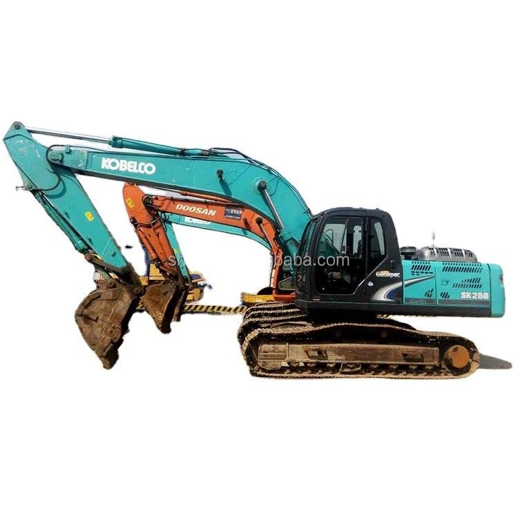 Kobelco SK200 İkinci el sürünen kazıcı Kobelco SK250 Kullanılmış kazma makinesi ucuz fiyat