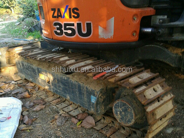 Hitachi stokta Kullanılmış mini kazıcı Japon HITACHI 35 satılıyor/İlk el Küçük sürünen kazıcı iyi durumda HITACHI 35