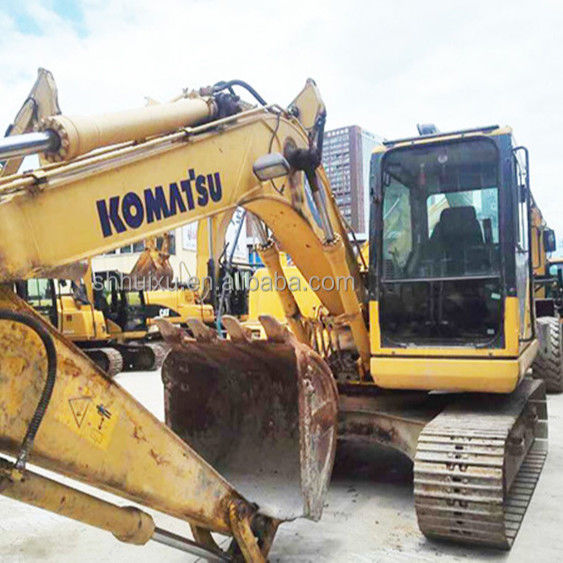 Komatsu en çok satan kullanılmış komatsu PC110 ekskavatörü iyi kalite ikinci el kazma makinesi satılıyor Komatsu Excavator