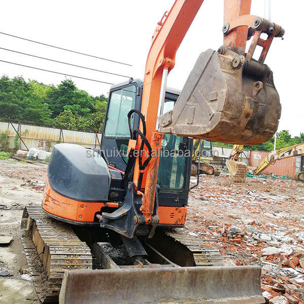 Hitachi stokta Kullanılmış mini kazıcı Japon HITACHI 50 satılık/İlk el Küçük sürünen kazıcı iyi durumda HITACHI 50