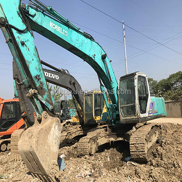 Kobelco SK200 Sıcak satış ikinci el sürünen kazma makinesi Kobelco SK250-6e Kullanılmış kazma makinesi ucuz fiyat