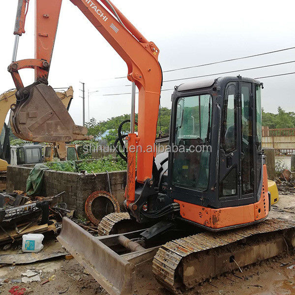 Hitachi stokta Kullanılmış mini kazıcı Japon HITACHI 50 satılık/İlk el Küçük sürünen kazıcı iyi durumda HITACHI 50
