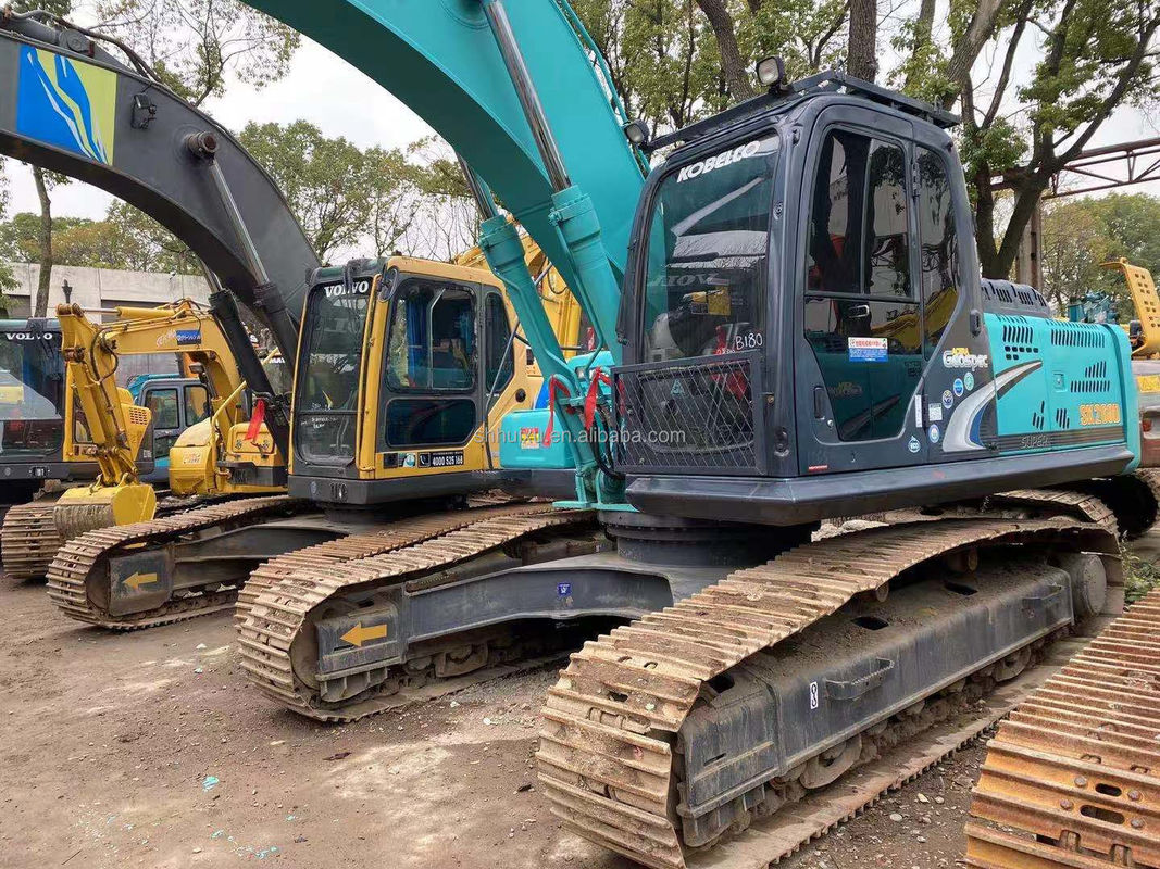Kobelco SK200 Kullanılmış kazma makinesi Kobelco SK260 mükemmel kalite ikinci el sürünen kazıcı