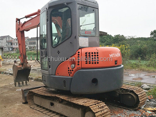 Hitachi stokta Kullanılmış mini kazıcı Japon HITACHI 55 satılık/İlk el Küçük sürünen kazıcı iyi durumda HITACHI 55