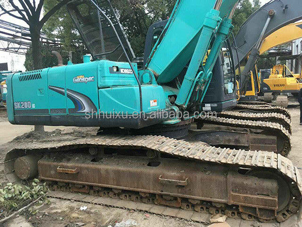 Kobelco SK200 Kullanılmış kazma makinesi Kobelco SK260 mükemmel kalite ikinci el sürünen kazıcı